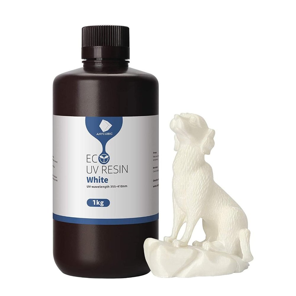 ANYCUBIC 1KG ECO UV Resin 405nm For LCD/SLA 3D Printer Low Odor and Safety